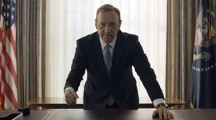 Kevin Spacey en 'House Of Cards'