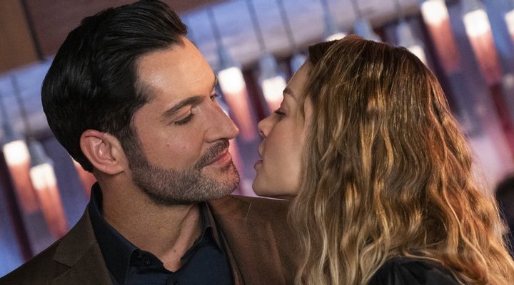  Tom Ellis y Lauren German en 'Lucifer'