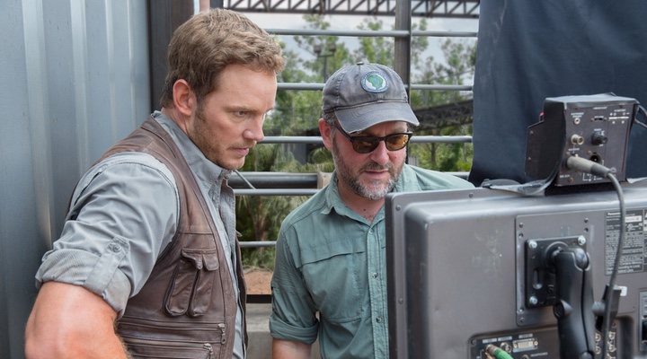  Chris Pratt con Colin Trevorrow