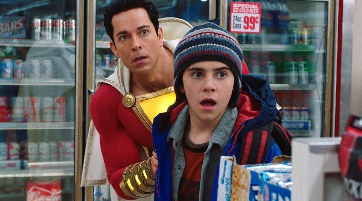 Asher Angel y Zachary Levy en 'Shazam'