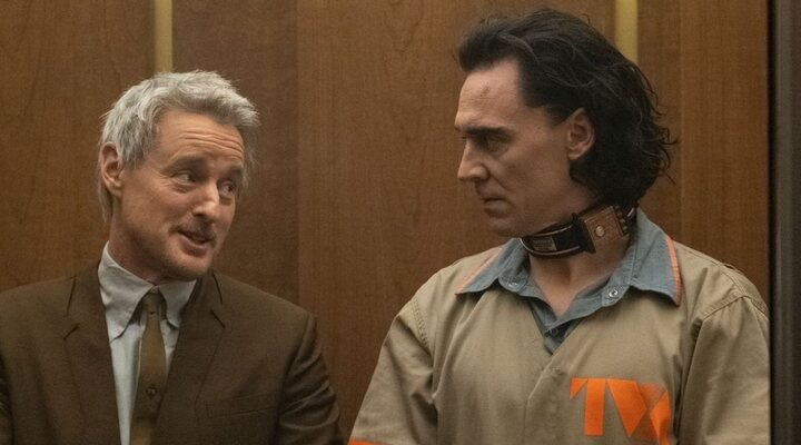 Owen Wilson y Tom Hiddleston en 'Loki'