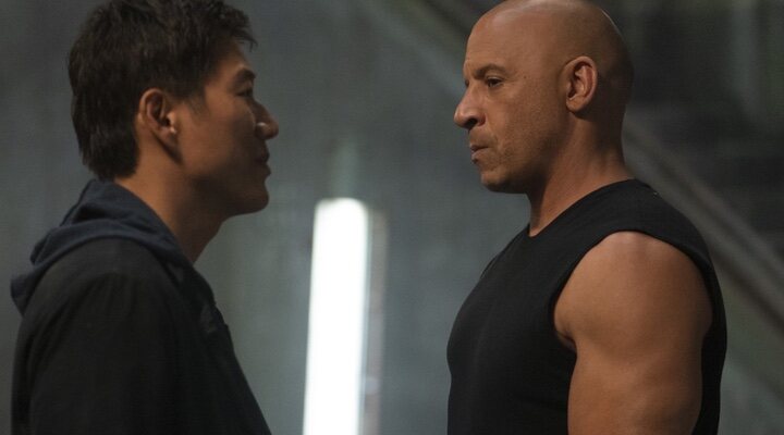  Sung Kang y Vin Diesel en 'Rápidos y Furiosos 9' (2021)