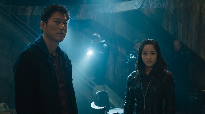  Sung Kang y Anna Sawai en 'Fast & Furious 9' (2021)