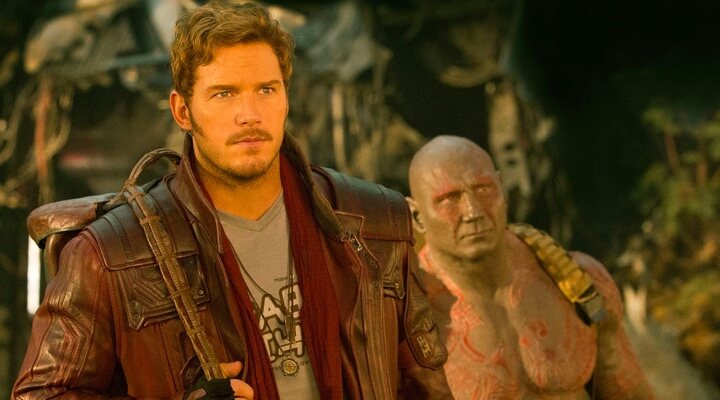 Chris Pratt y Dave Bautista