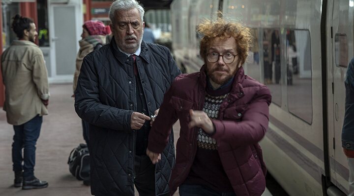 Santiago Segura y Leo Harlem en 'A todo tren'