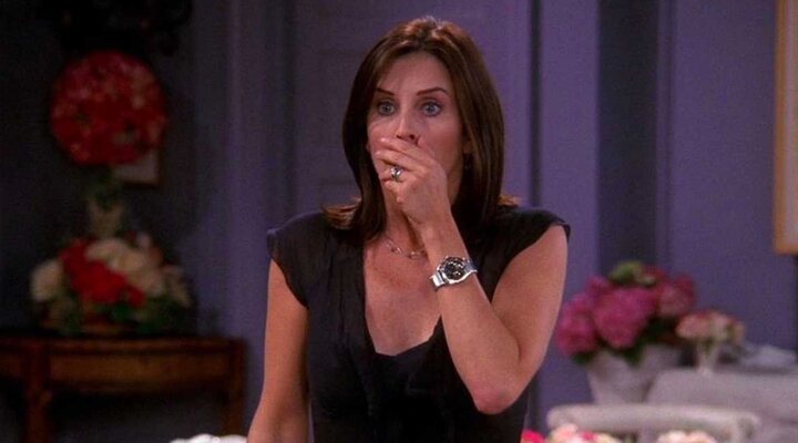 Courteney Cox en 'Friends'