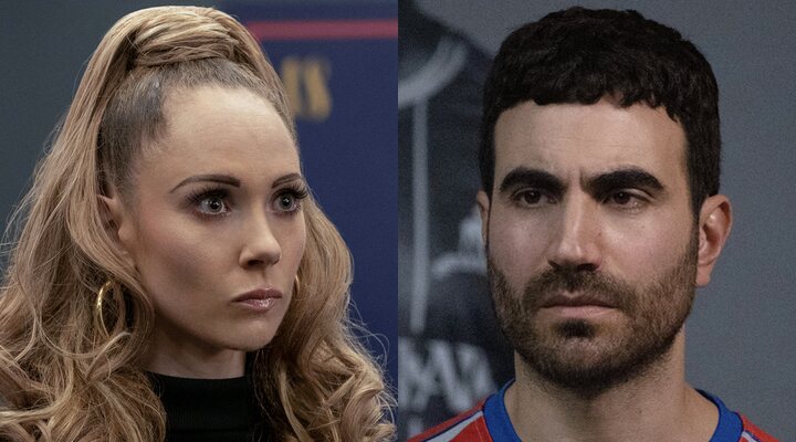 Juno Temple y Brett Goldstein en 'Ted Lasso'