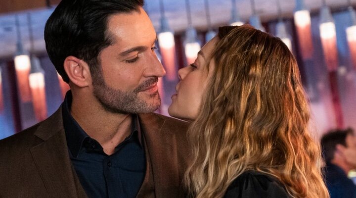  Tom Ellis y Lauren German en 'Lucifer'