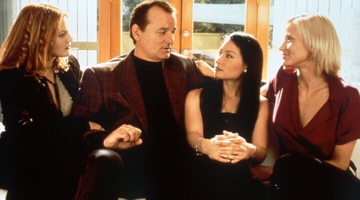  Drew Barrymore, Bill Murray, Lucy Liu y Cameron Diaz en 'Los ángeles de Charlie' (2000)