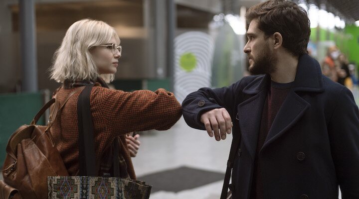 Lucy Boynton y Kit Harington