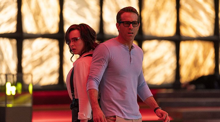 Ryan Reynolds y Jodie Comer en 'Free Guy'