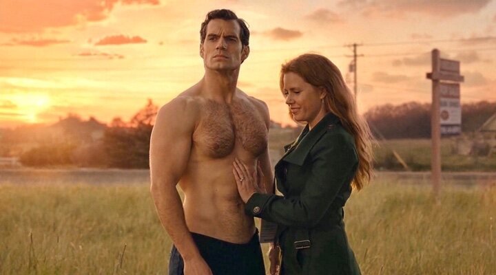  Amy Adams y Henry Cavill en 'Superman'