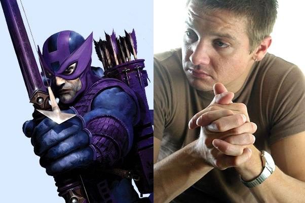 Jeremy Renner será el Ojo de Halcón de 'Los Vengadores'