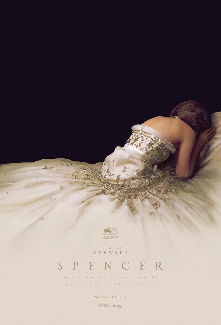  Póster de 'Spencer' con Kristen Stewart