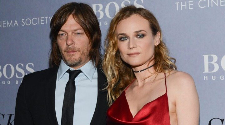 'Diane Kruger y Norman Reedus'