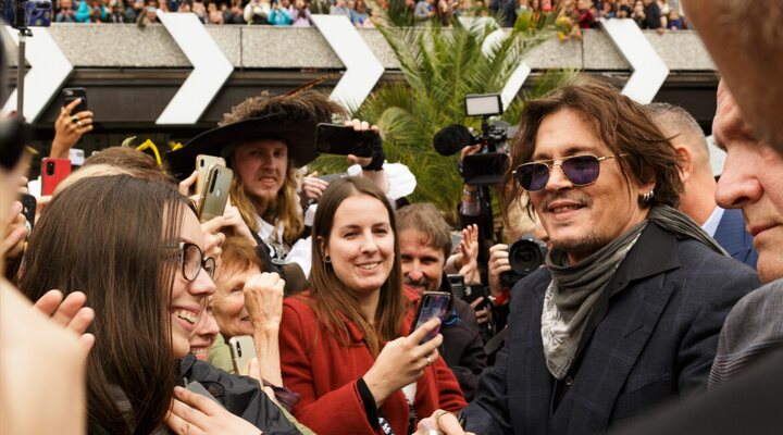 Johnny Depp en el Festival Karlovy Vary