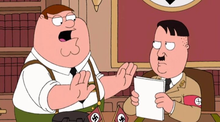 Hitler y Peter Griffin en 'Padre de Familia'