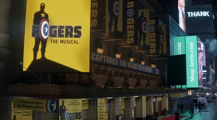 Rogers: The Musical en el tráiler de 'Ojo de Halcón'