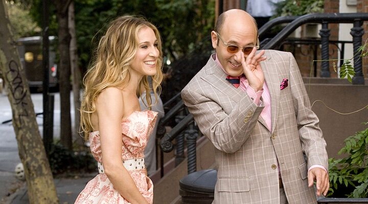  Sarah Jessica Parker y Willie Garson en 'Sexo en Nueva York'