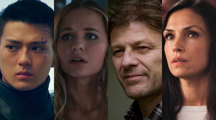 Mackenyu, Madison Iseman, Sean Bean y Famke Janssen