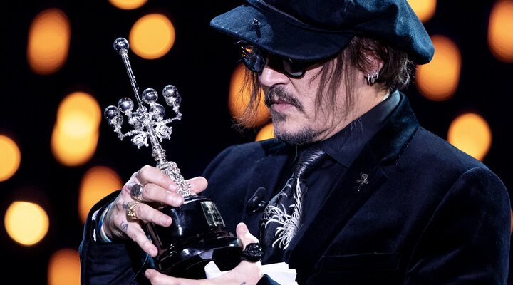 Johnny Depp recoge su Premio Donostia