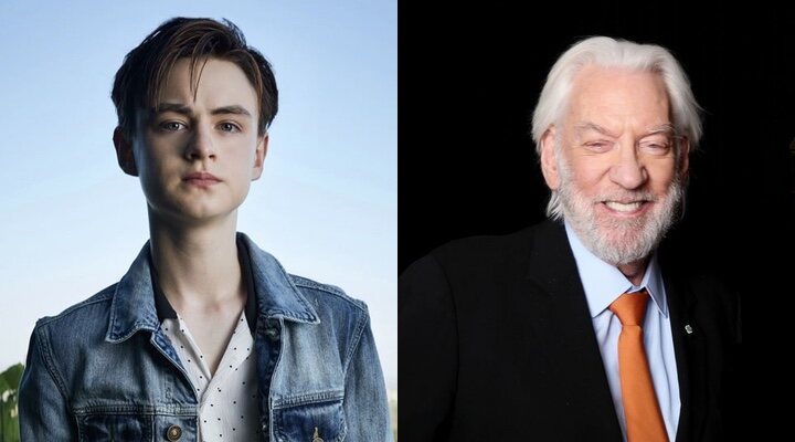 Donald Sutherland y Jaeden Martell