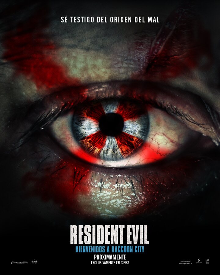 Póster español de 'Resident Evil: Bienvenidos a Raccoon City'