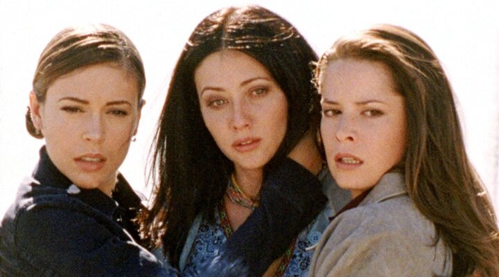  Alyssa Milano, Shannen Doherty y Holly Marie Combs en 'Embrujadas'