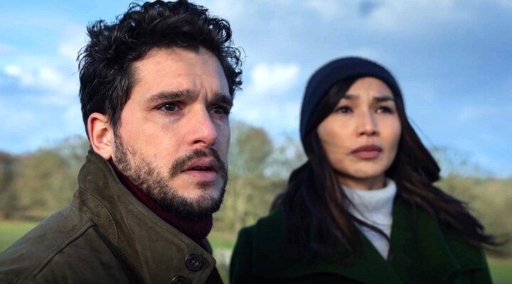  Kit Harington y Gemma Chan en 'Eternals'