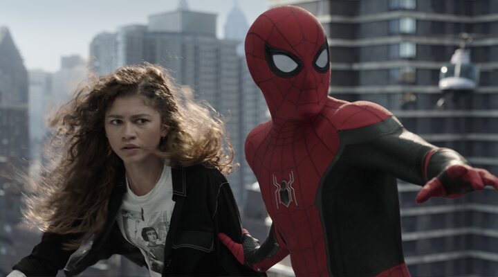 Zendaya y Tom Holland en 'Spider-Man: No Way Home'