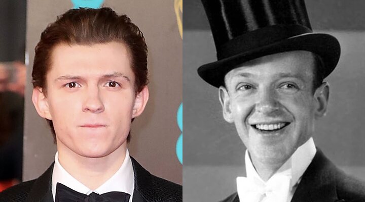 Tom Holland y Fred Astaire