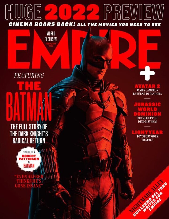 Portada de Empire con Robert Pattinson como Batman