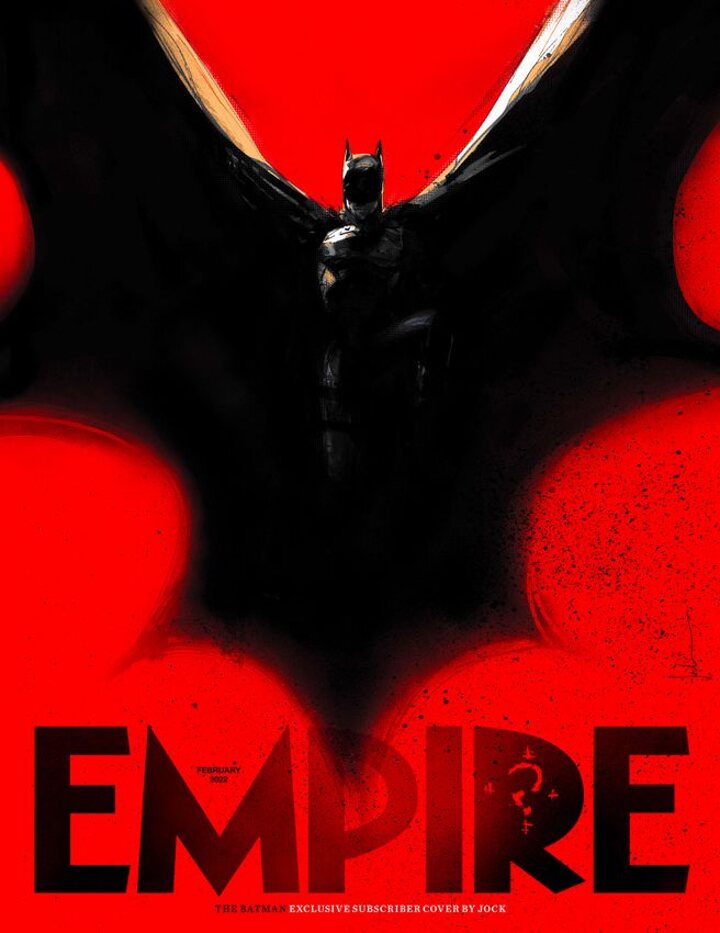 Portada de Empire dedicada a 'The Batman' dibujada por Jock