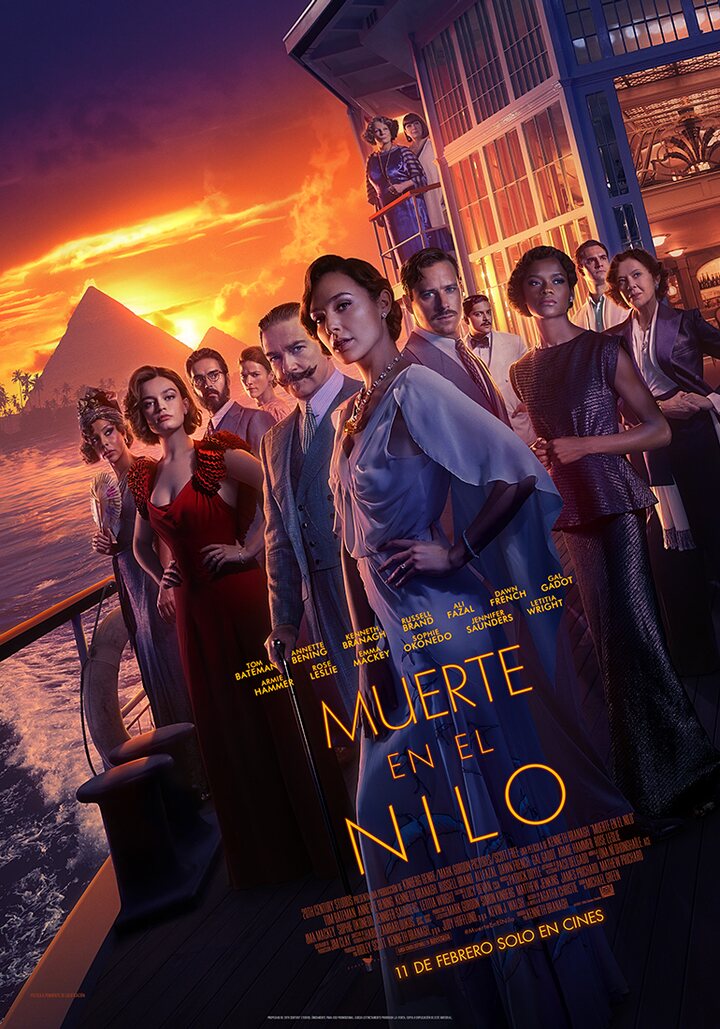 Póster de 'Muerte en el Nilo'