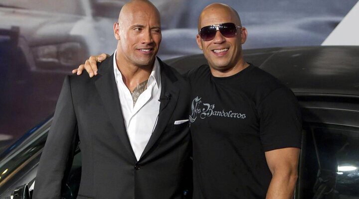 Dwayne Johnson y Vin Diesel