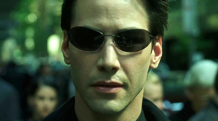 Keanu Reeves en 'Matrix'