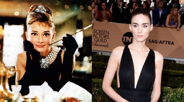  Audrey Hepburn y Rooney Mara