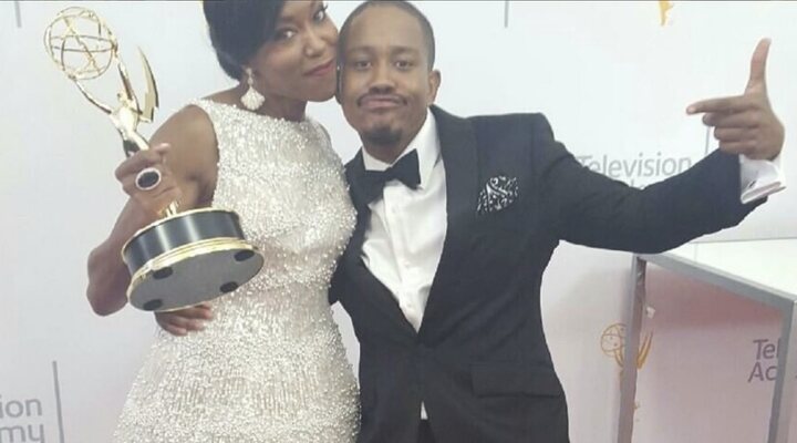 Regina King e Ian Alexander Jr. en los Emmy