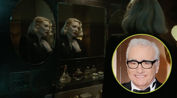 Cate Blanchett en 'El callejón de las almas perdidas' y Martin Scorsese