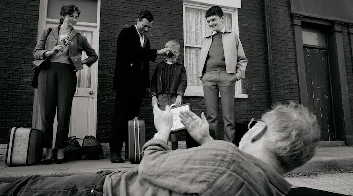 Kenneth Branagh dirigiendo 'Belfast'