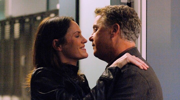  Jorja Fox y William Petersen