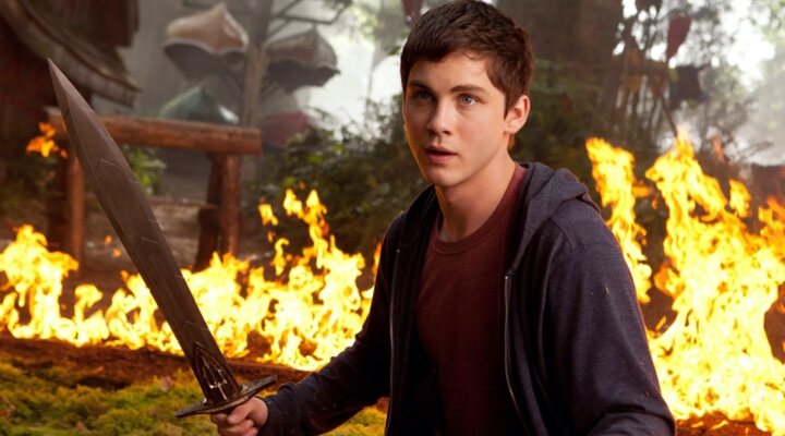  Logan Lerman en 'Percy Jackson y el ladrón del rayo'