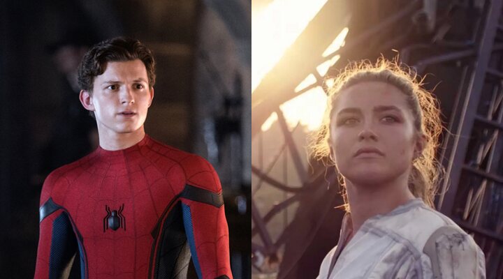  Tom Holland y Florence Pugh