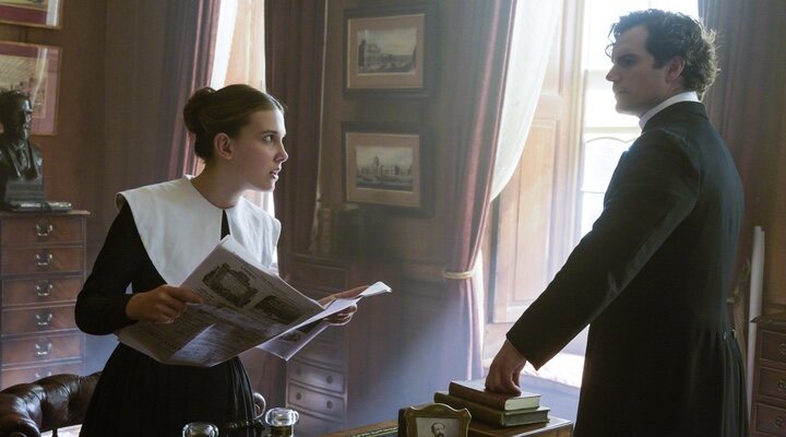  Millie Bobby Brown y Henry Cavill en 'Enola Holmes 2'