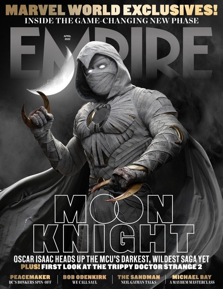  Portada de la revista Empire de 'Caballero Luna'