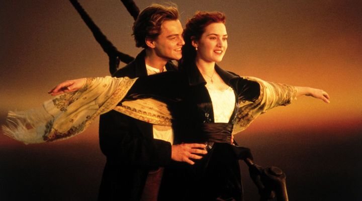 Leonardo DiCaprio y Kate Winslet