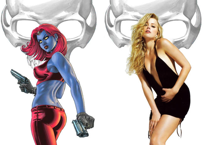 Amber Heard, ¿Mística en 'X-Men: First Class'?