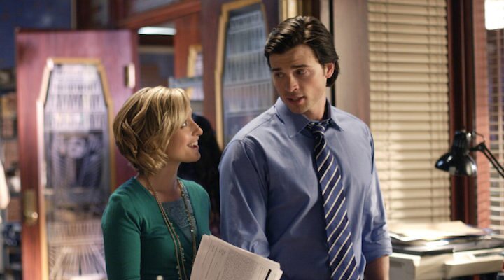 Tom Welling y Allison Mack