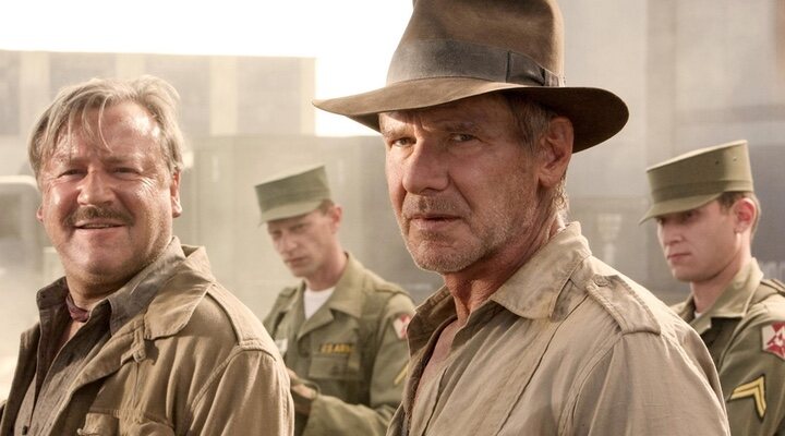  Harrison Ford en 'Indiana Jones y el reino de la calavera de cristal'