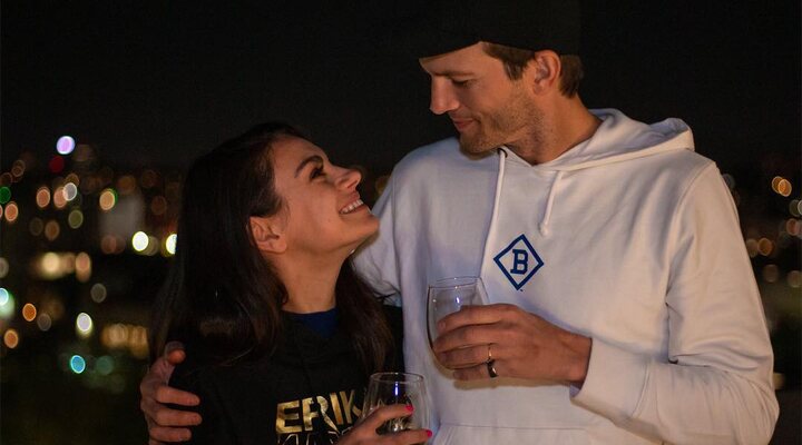  Mila Kunis y Ashton Kutcher